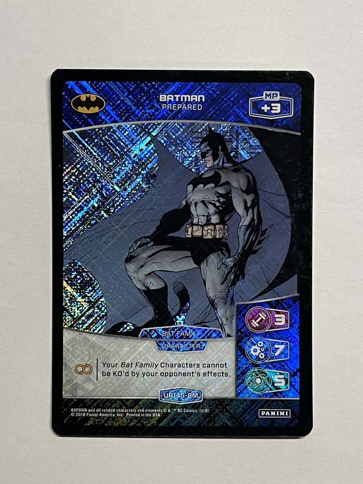 2018 Panini MetaX DC Batman UR145-BM Holo Foil