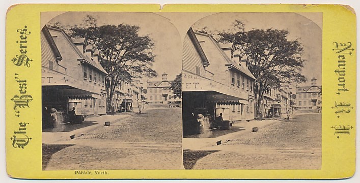 RHODE ISLAND STEREOVIEW - Newport - Street Scene - Best Series RHODE ISLAND STEREOVIEW - Newport - Street Scene - Best Series