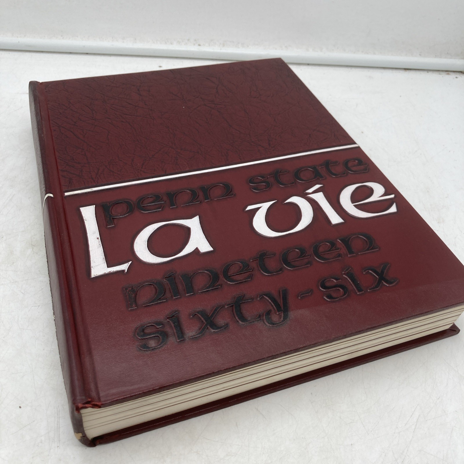 Vintage 1966 Penn State College University Annual Yearbook LA VIE Vintage 1966 Penn State College University Annual Yearbook LA VIE