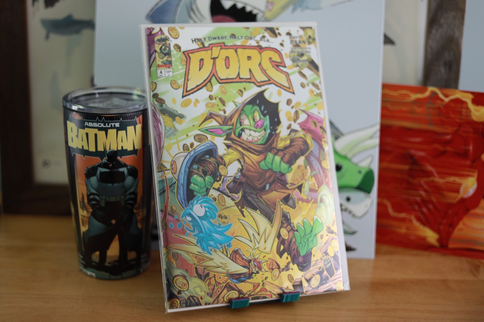 D'ORC DORC #4 - JONBOY WRAPAROUND FOIL VARIANT COVER - LTD 500 D'ORC DORC #4 - JONBOY WRAPAROUND FOIL VARIANT COVER - LTD 500