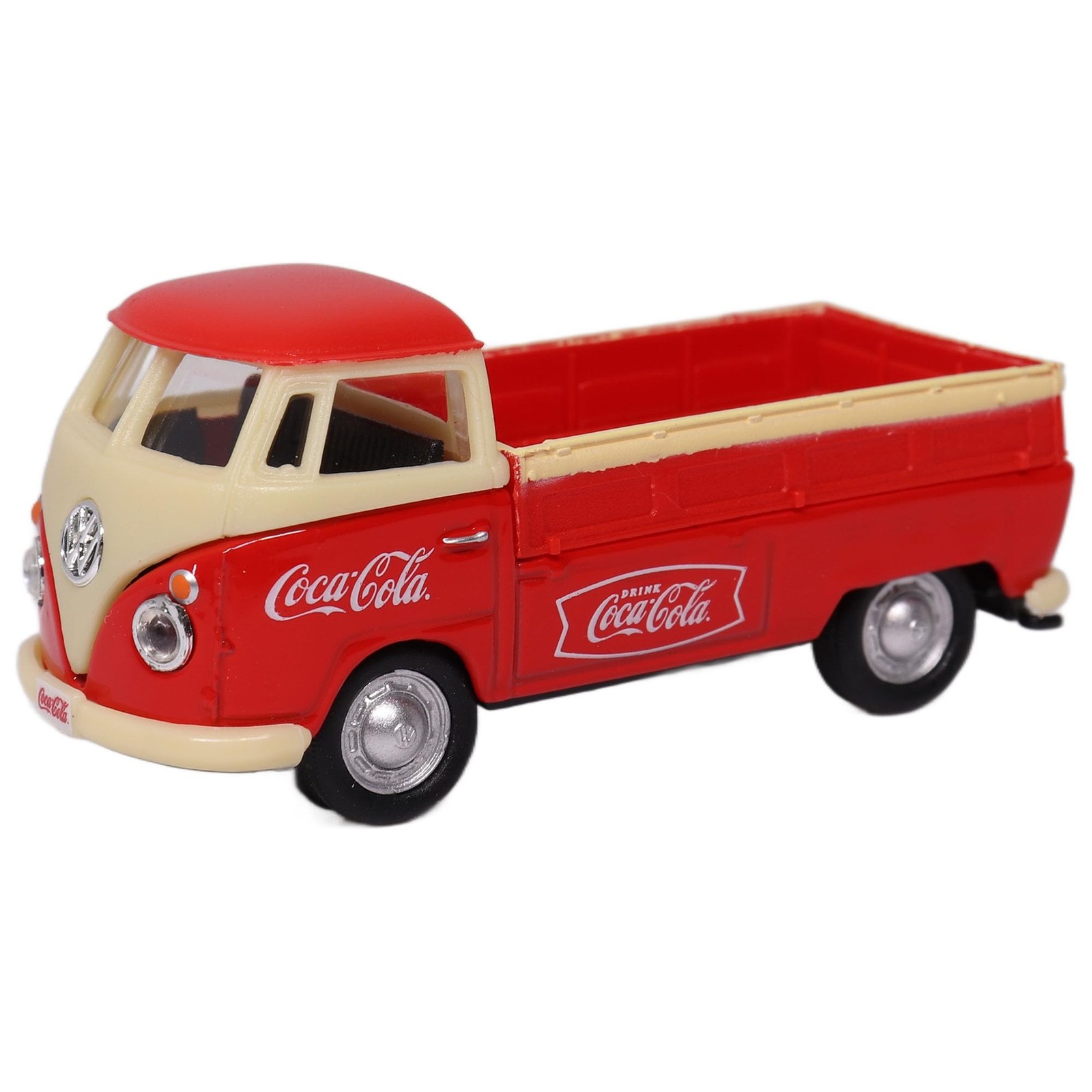 Coca Cola 1:72 Scale Diecast Model 1962 Volkswagen T1 Pickup, 472003 Coca Cola 1:72 Scale Diecast Model 1962 Volkswagen T1 Pickup, 472003