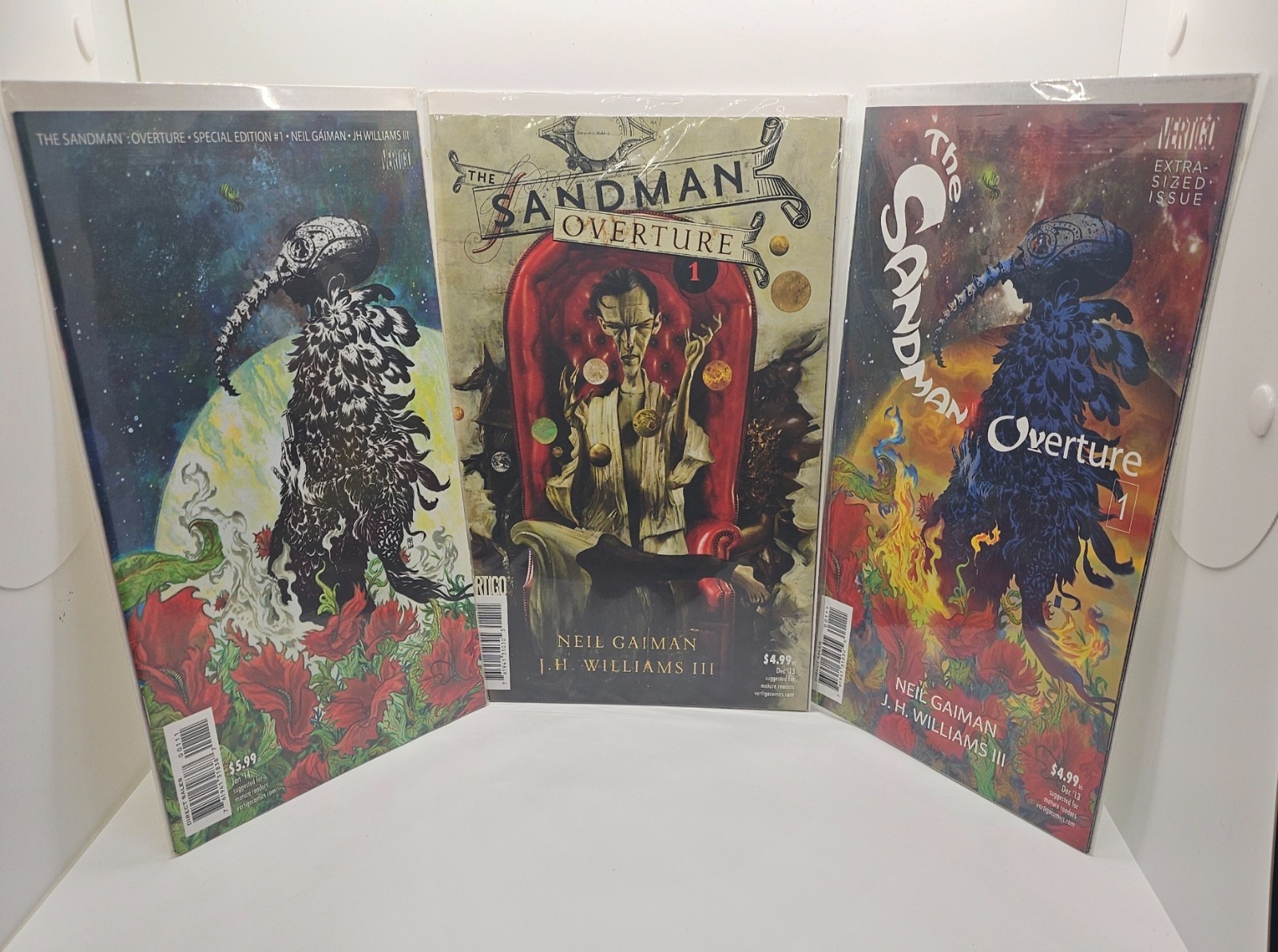 Sandman Overture Set 1-6 with oversized and special edition volumes Sandman Overture Set 1-6 with oversized and special edition volumes