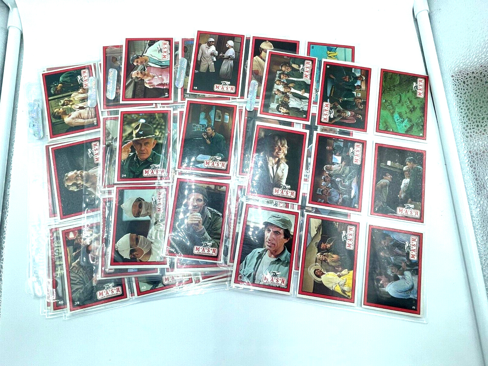 1982 Donruss Mash Trading Cards Lot. 66 Total Cards M*A*S*H Vintage Collection