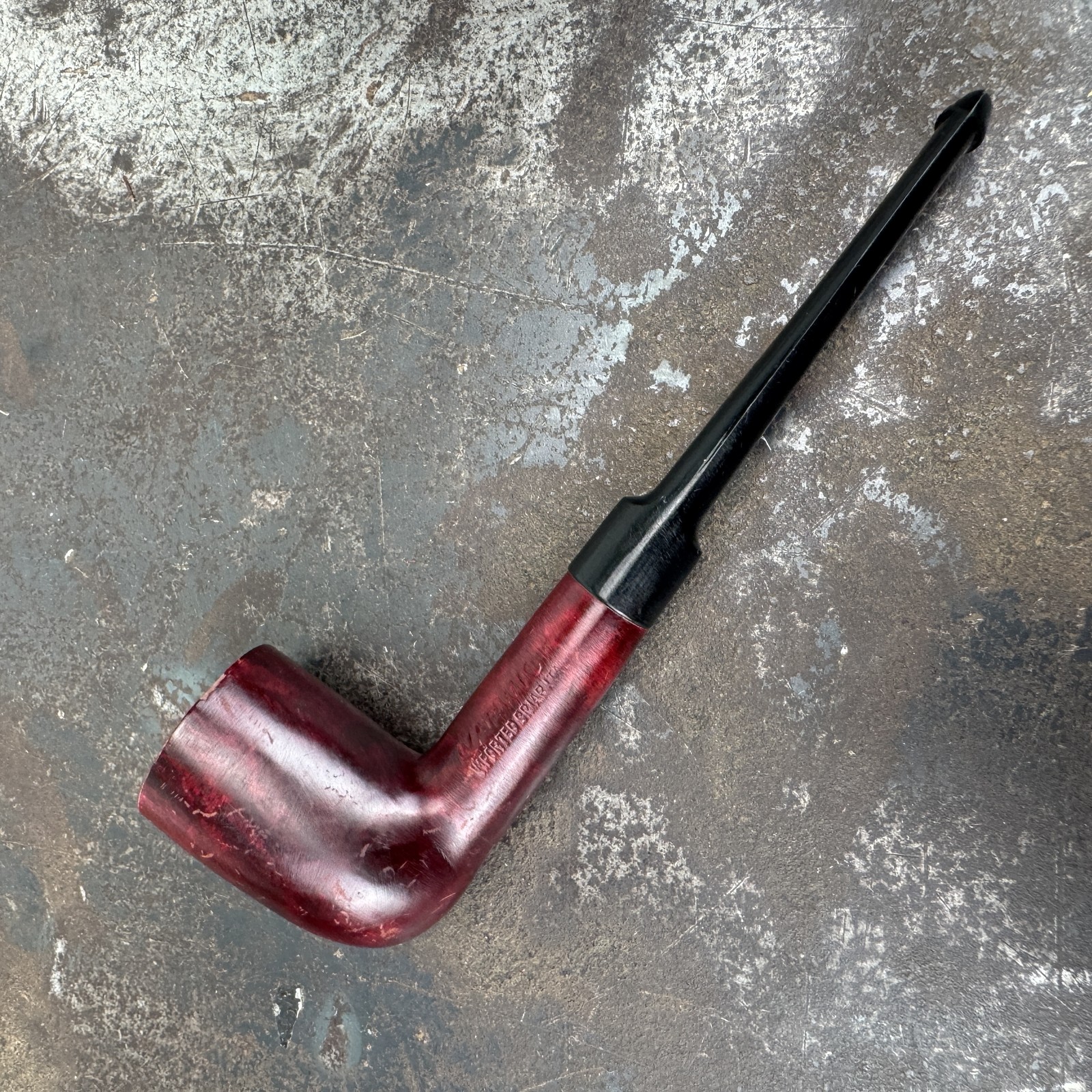 Vtg WARWICK Billiard Pipe w/ Imported Briar Bowl 5.5\ Vtg WARWICK Billiard Pipe w/ Imported Briar Bowl 5.5\