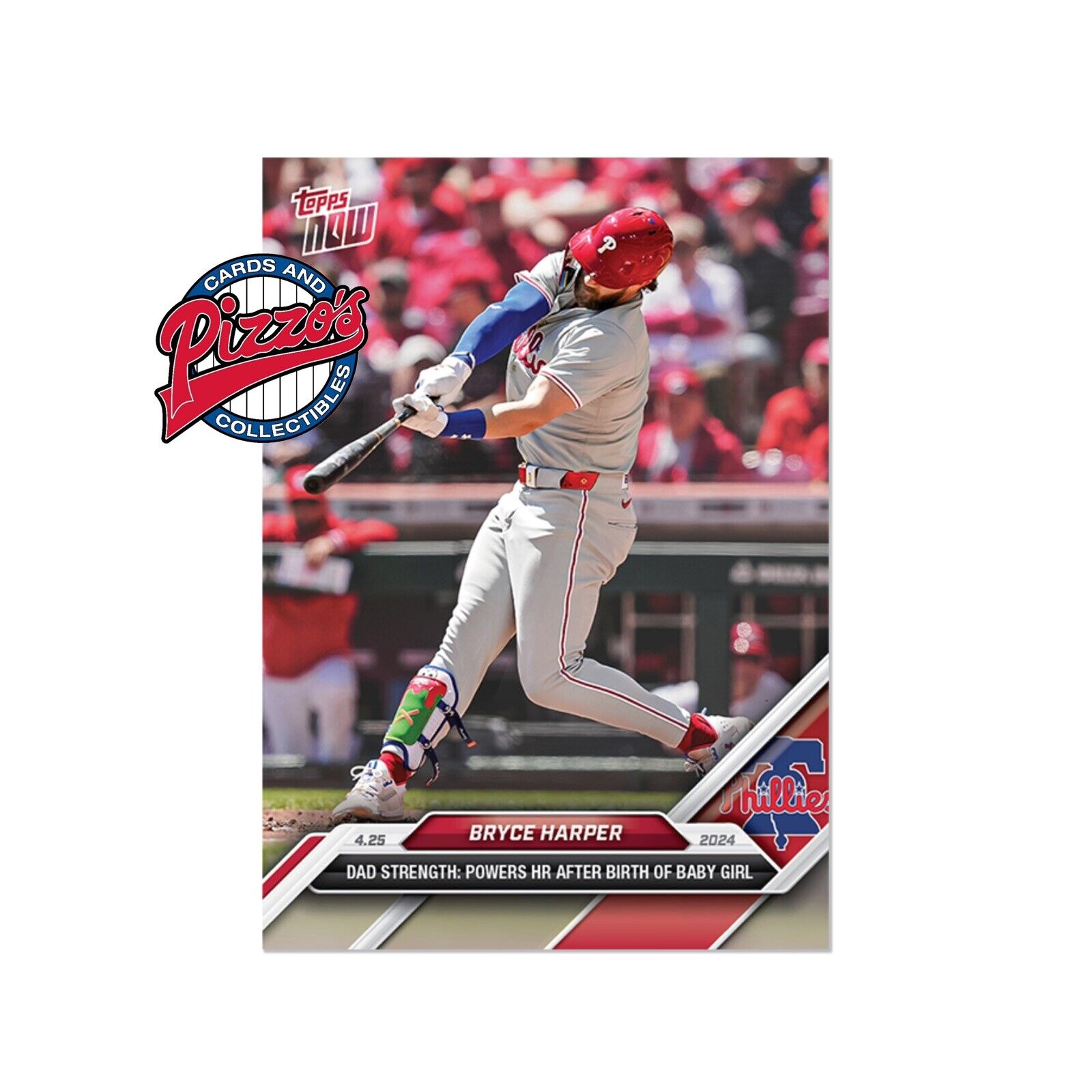 Bryce Harper HR Phillies - 2024 MLB TOPPS NOW Card 120 Presale