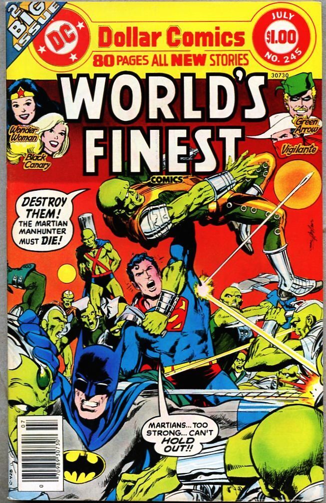 World\'s Finest Comics #245-1977 vf 8.0 Batman / Giant Neal Adams Wonder Woman
