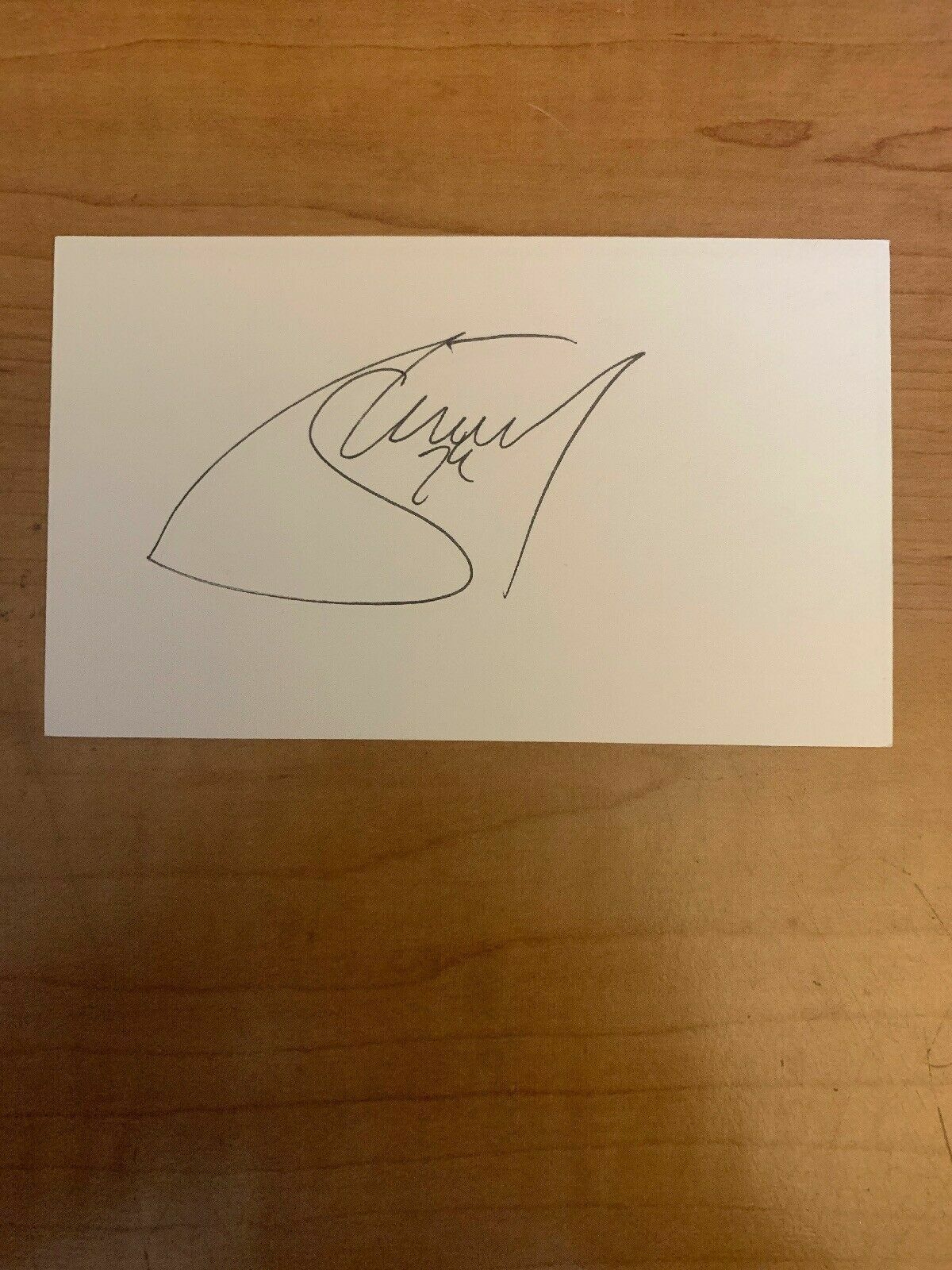 ANDREAS HINKEL - SOCCER - AUTOGRAPH SIGNED - INDEX CARD - AUTHENTIC - B7016