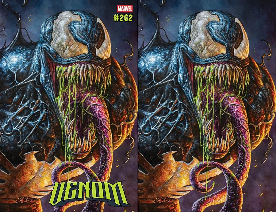 VENOM #262 JOHNNY DESJARDINS NYCC EXCLUSIVE VARIANT SET Trade & Virgin LTD 