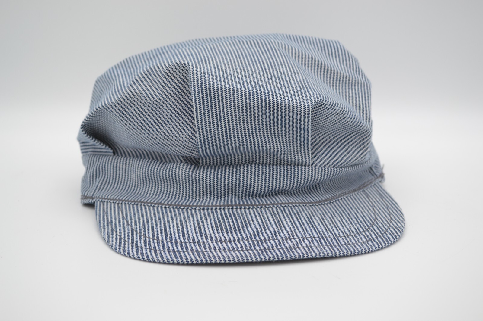 Vintage Train Engineer Hat Railway Utility Cap Sanforized 7 1/8 Conductor USA