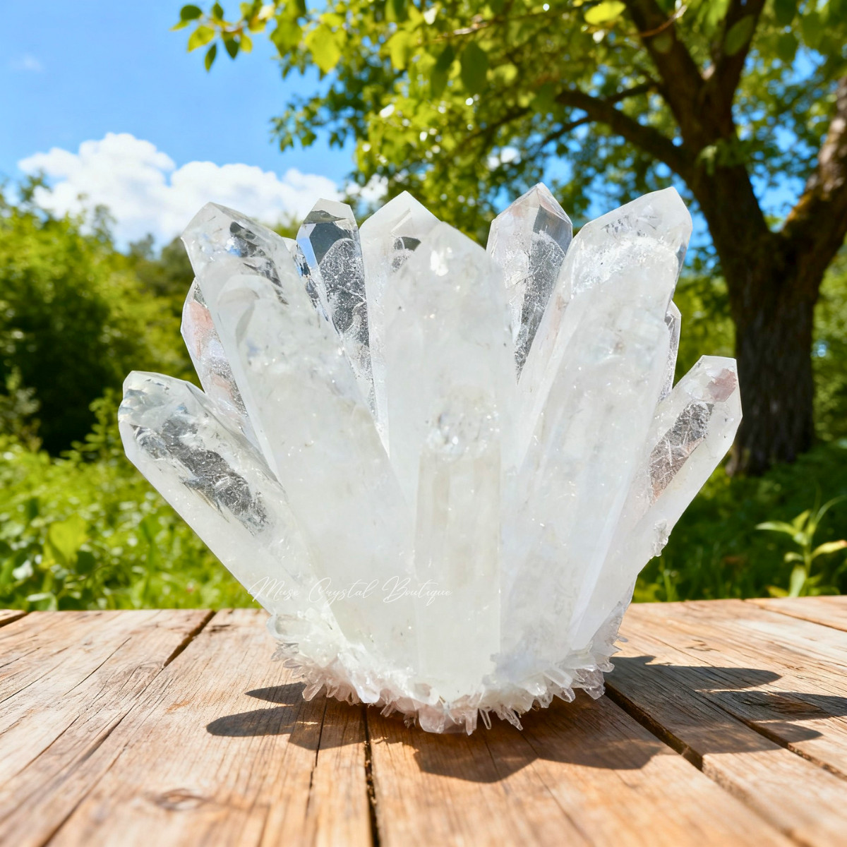650g+ Rare Large Raw Clear Quartz Crystal Cluster Quartz Mineral Specimens Decor 650g+ Rare Large Raw Clear Quartz Crystal Cluster Quartz Mineral Specimens Decor