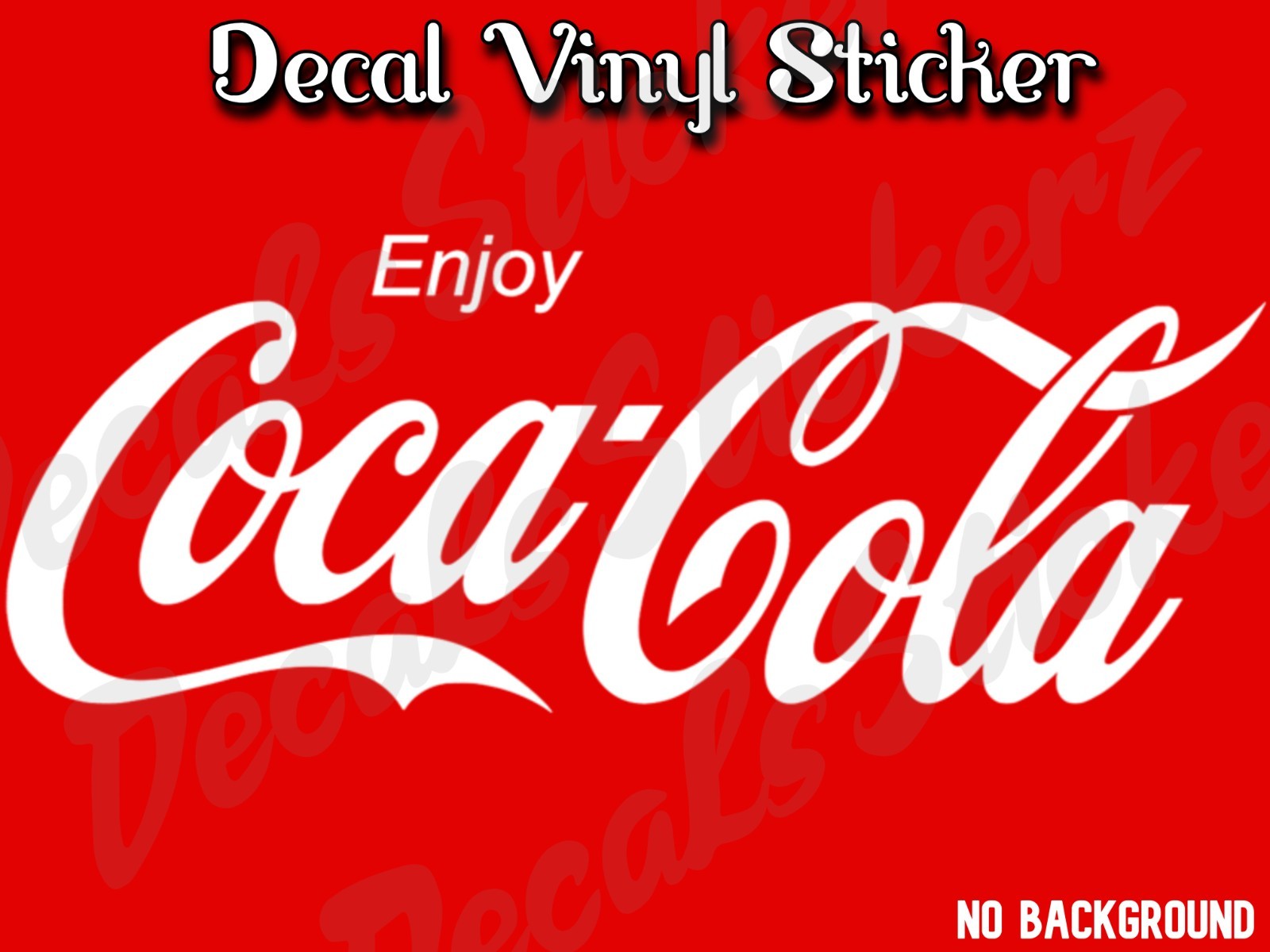 Brand New Coca-Cola Coke Logo Decal Sticker Die-Cut Vinyl Coca Cola 9 Brand New Coca-Cola Coke Logo Decal Sticker Die-Cut Vinyl Coca Cola 9
