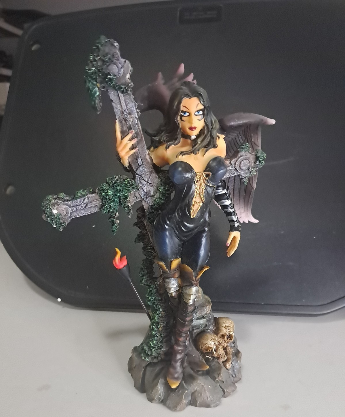 Mystical Creations Figurine Batwing Gothic Lady Figure