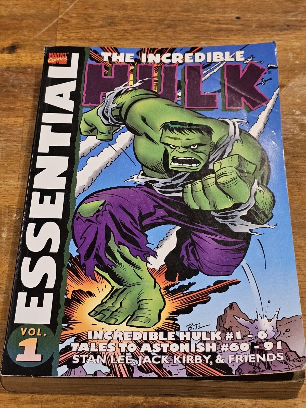 Marvel Comics The Incredible Hulk Essentials Vol. 1 2003 Book Tales To Astonish