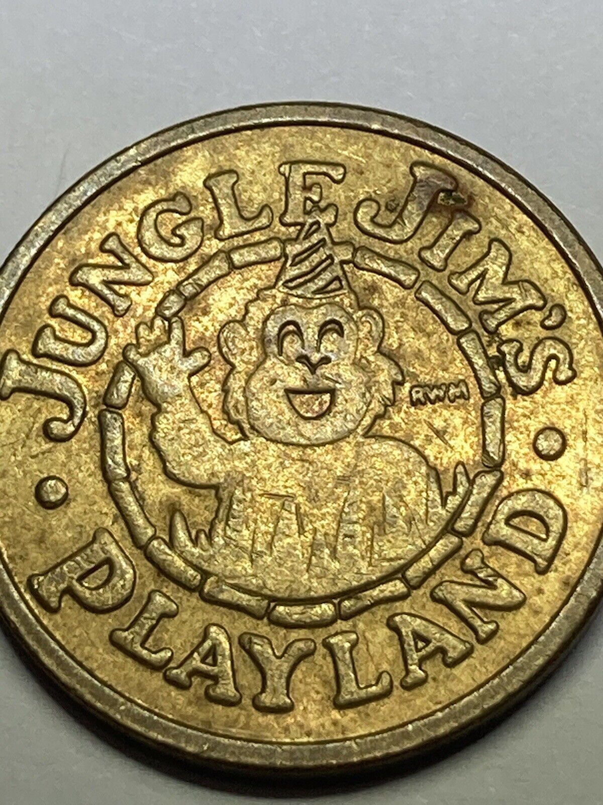 JUNGLE JIM\'S ARCADE TOKEN MIDVALE UTAH #qf1 SEARCH MY STORE FOR SO MUCH MORE