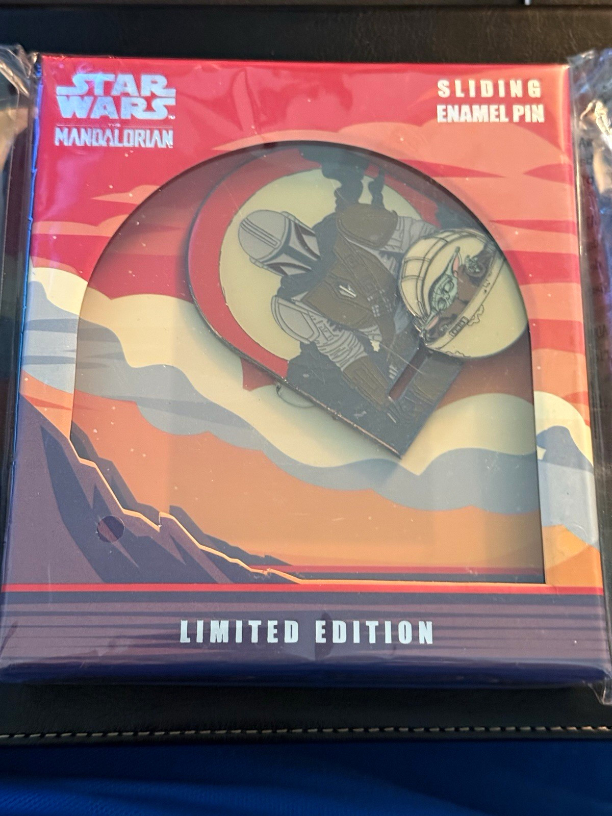 Loungefly Star Wars The Mandalorian Sliding Enamel Pin Limited Edition 2020
