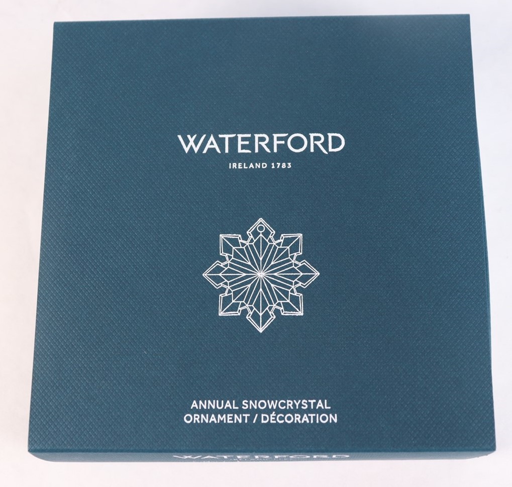 Waterford Christmas Annual Snowcrystal Ornament 2025 1077825 $110 New Waterford Christmas Annual Snowcrystal Ornament 2025 1077825 $110 New