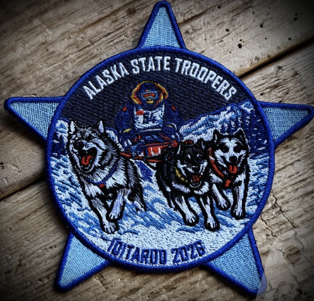 Patch ~ ALASKA AK STATE TROOPERS AST IDITAROD EDITION 2026 βοΈ π Patch ~ ALASKA AK STATE TROOPERS AST IDITAROD EDITION 2026 βοΈ π