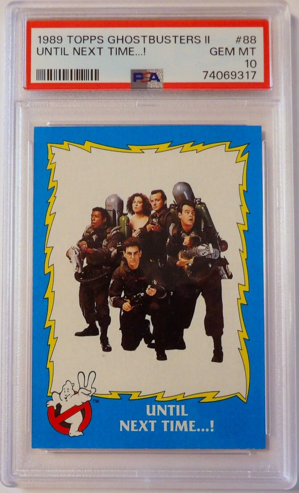 1989 Topps Ghostbusters II #88 Until Next Time PSA 10