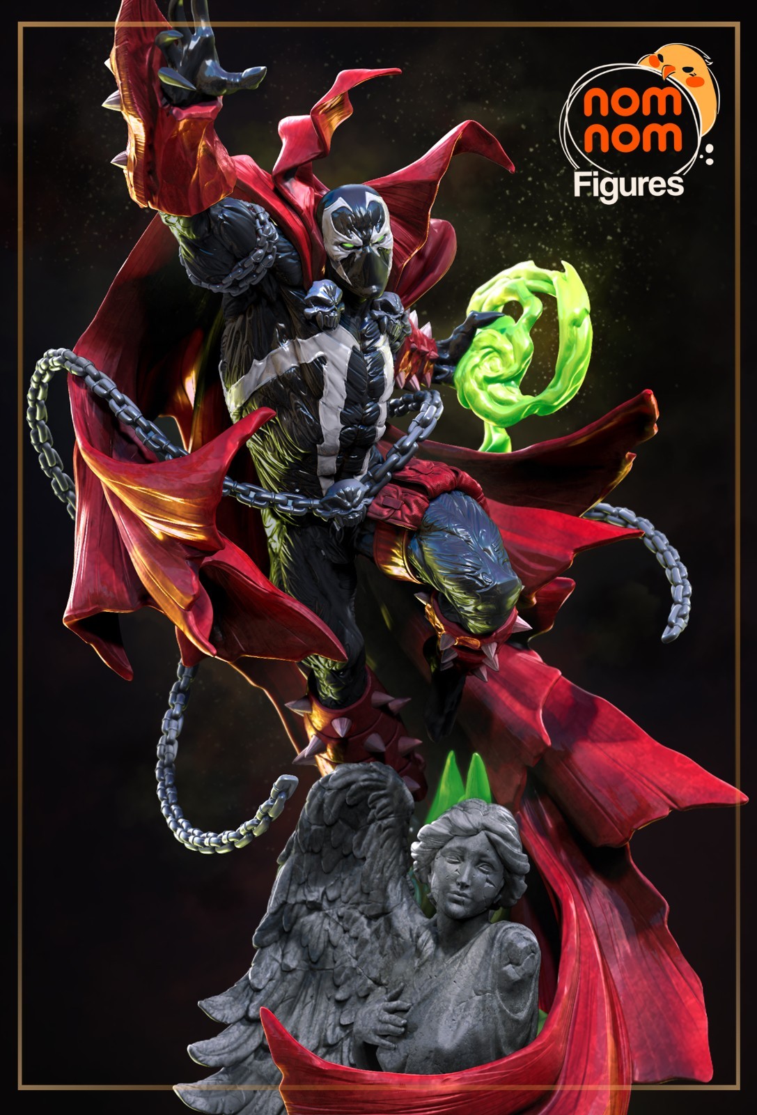 Spawn – 1/10 Scale | Image Comics | UNPAINTED Resin Kit Spawn – 1/10 Scale | Image Comics | UNPAINTED Resin Kit