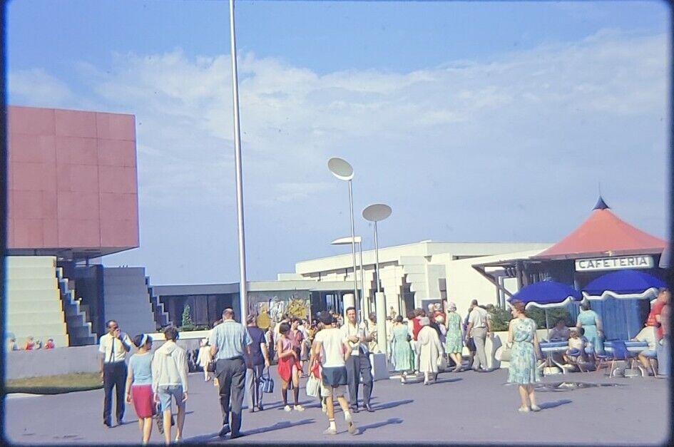 1967 World's Fair Expo 67 Montreal Kodachrome Slide #04