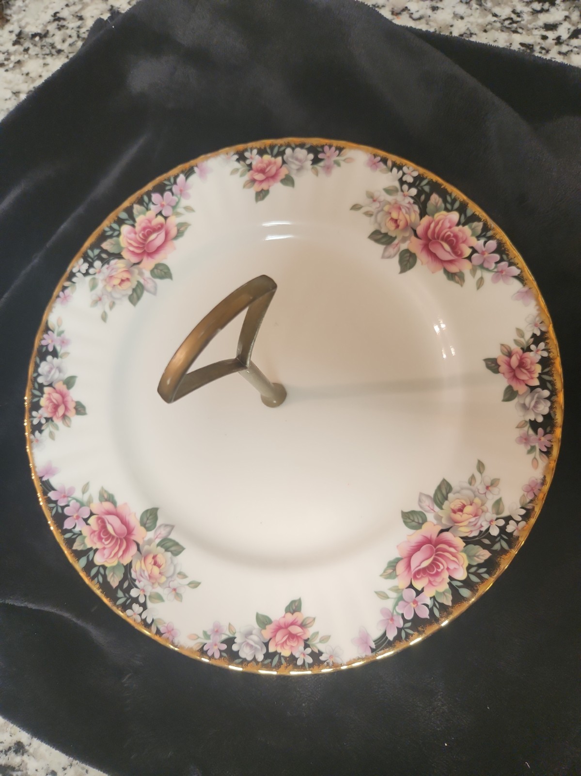 Vtg Royal Albert Tidbit Serving Tray