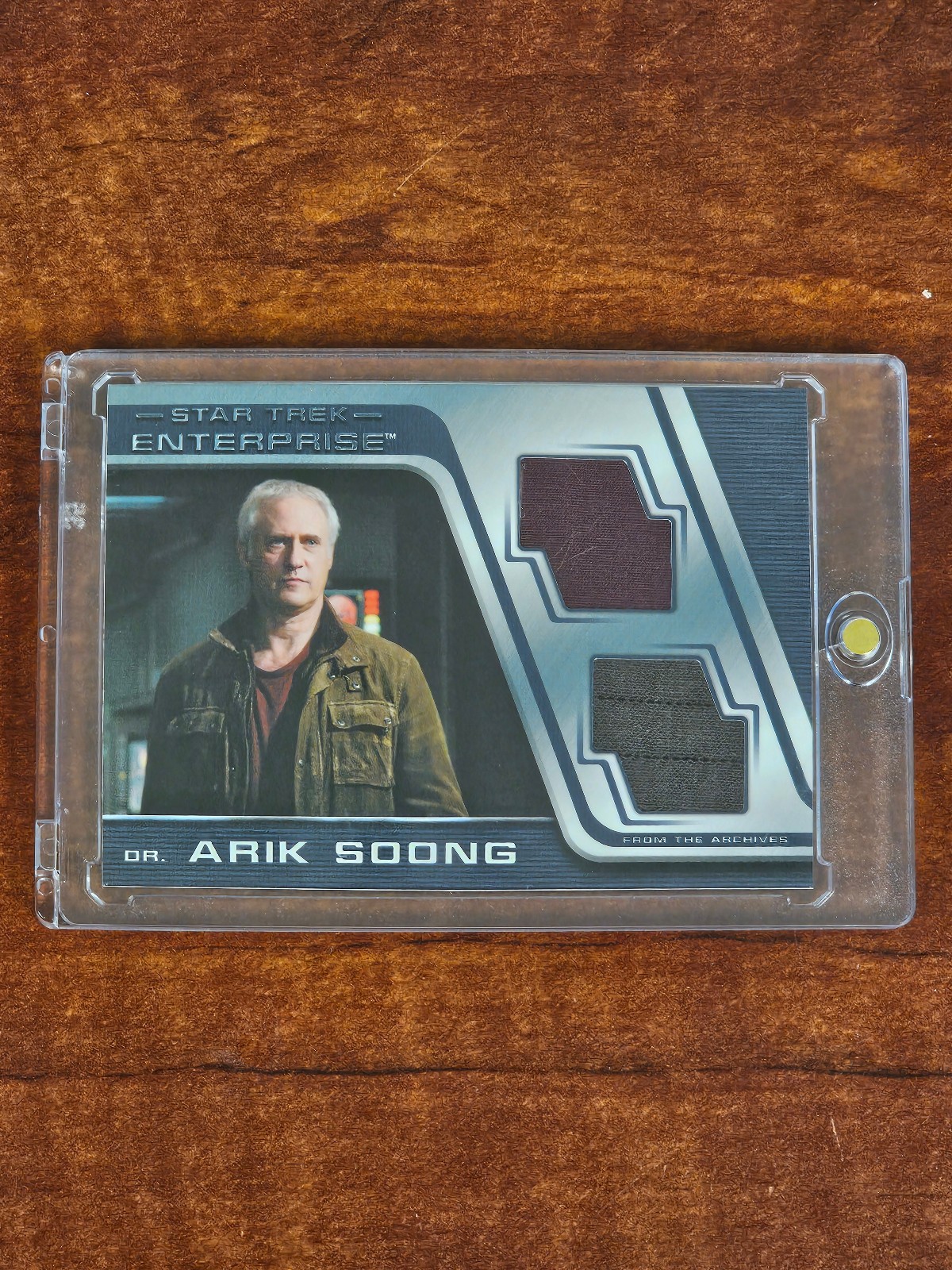 2005 Star Trek Enterprise Brent Spiner Arik Soong Dual Costume DC1 649/650 2005 Star Trek Enterprise Brent Spiner Arik Soong Dual Costume DC1 649/650