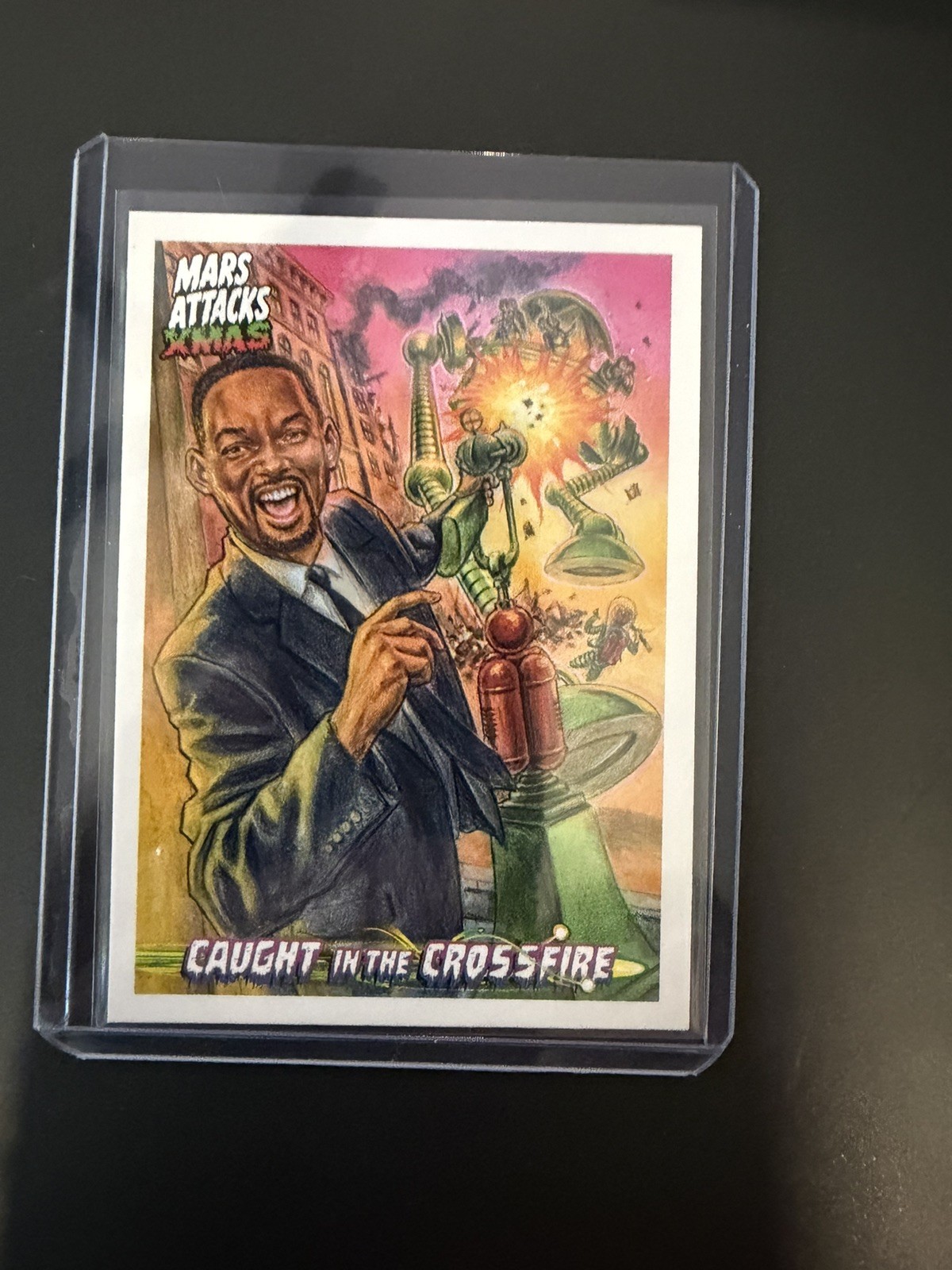2026 Topps Mars Attacks Xmas Will Smith Caught In The Crossfire SP π₯π₯π₯ 2026 Topps Mars Attacks Xmas Will Smith Caught In The Crossfire SP π₯π₯π₯