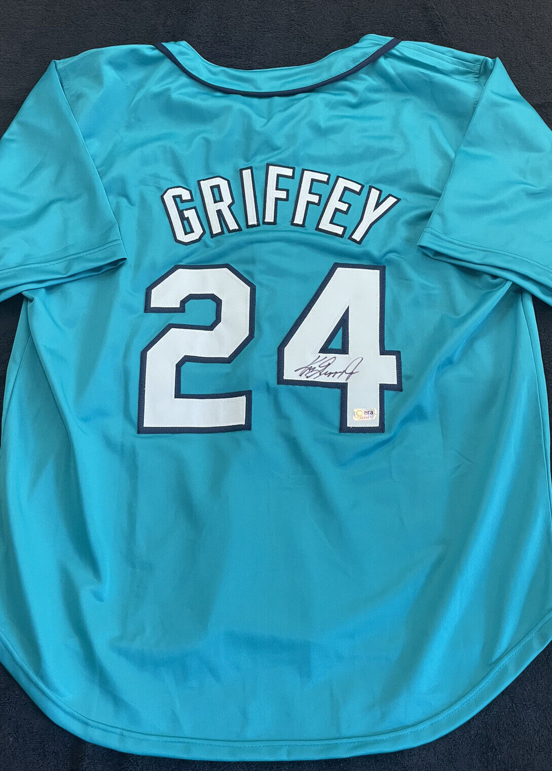 Ken Griffey Jr. Signed Seattle Mariners Baseball Jersey COA