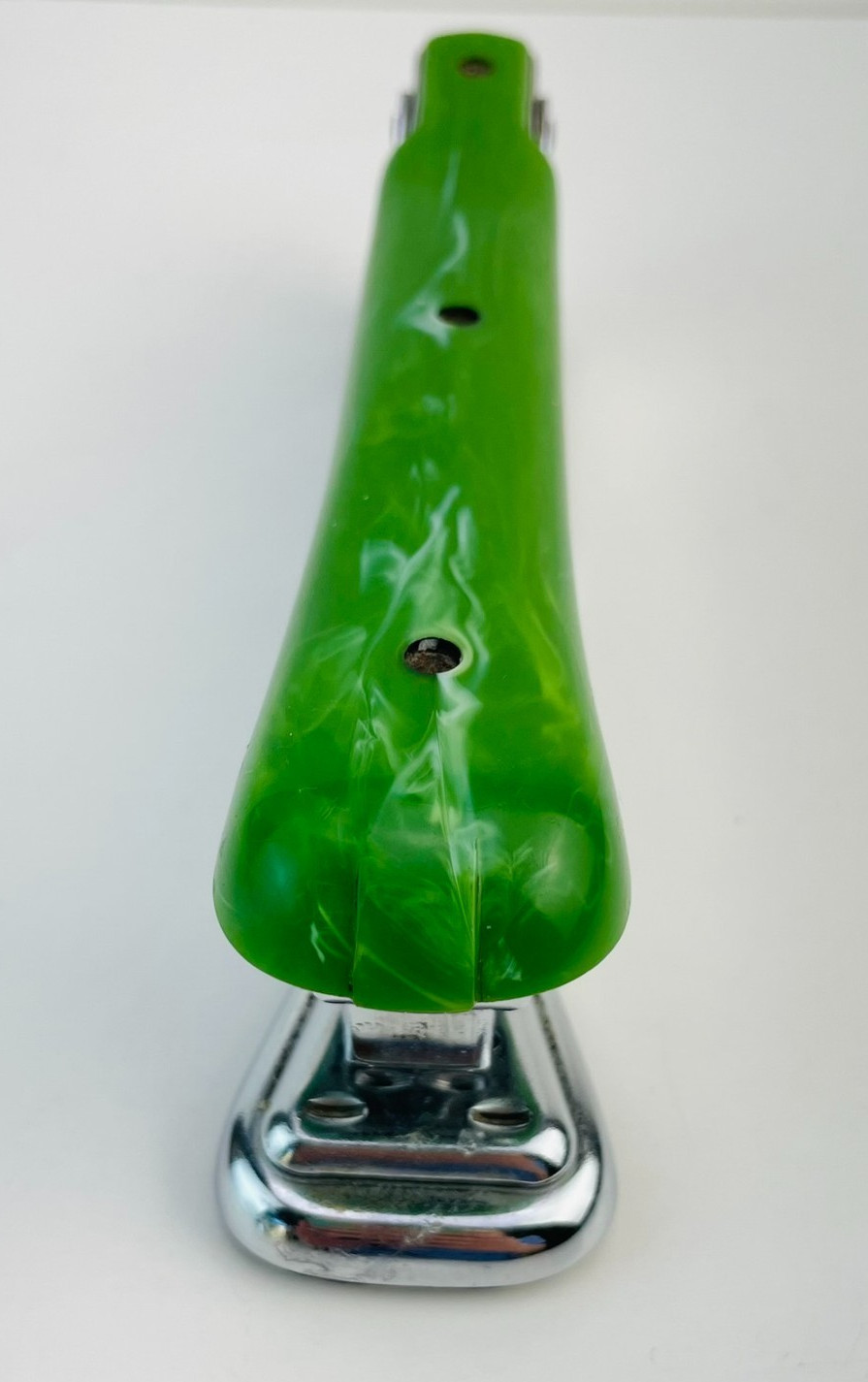 Vintage Ace Liner Stapler 502 Green Swirl Bakelite Vintage Ace Liner Stapler 502 Green Swirl Bakelite