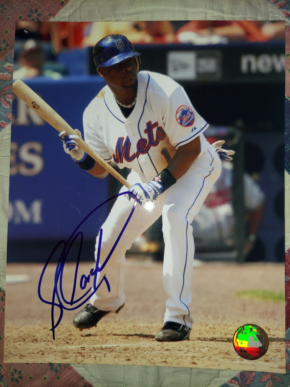 Luis Castillo Signed Autograph 8x10 Photo New York Mets