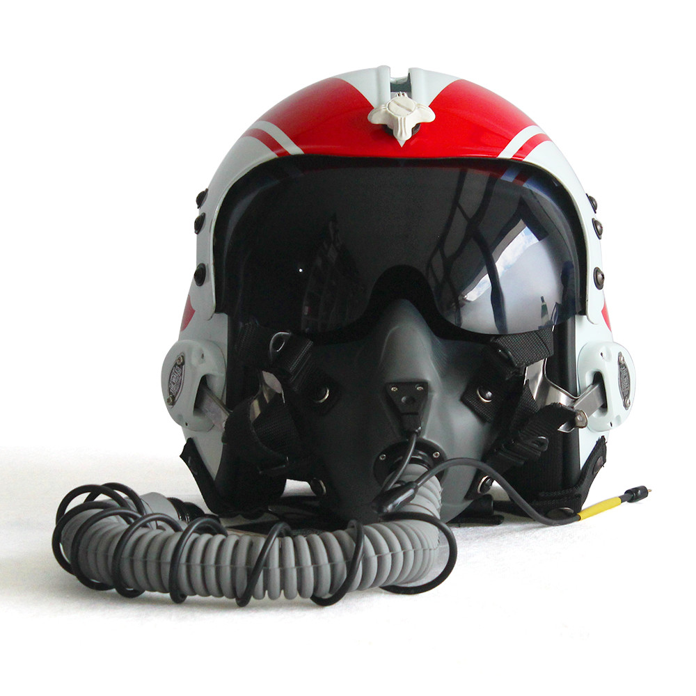 HGU-33 Top Gun Wolfpack Flight Helmet Movie Prop Pilot & MBU-12 Oxygen Mask HGU-33 Top Gun Wolfpack Flight Helmet Movie Prop Pilot & MBU-12 Oxygen Mask
