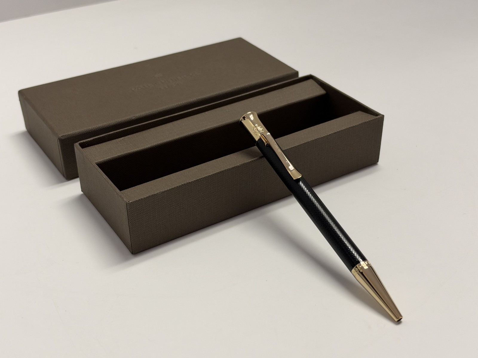 Patek Philippe Ballpoint Pen Black and Gold With CASE In Stock, Ready to SHIP Patek Philippe Ballpoint Pen Black and Gold With CASE In Stock, Ready to SHIP