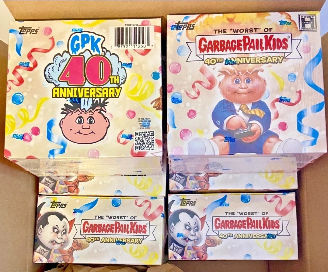 2025 Worst of GPK 40th Anniversary Hobby Box - Topps Garbage Pail Kids (Sealed) 2025 Worst of GPK 40th Anniversary Hobby Box - Topps Garbage Pail Kids (Sealed)