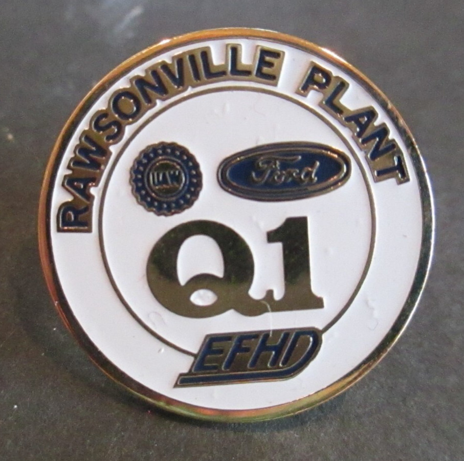 Rawsonville FORD UAW Lapel Pin Q1 EFHD B66 Rawsonville FORD UAW Lapel Pin Q1 EFHD B66