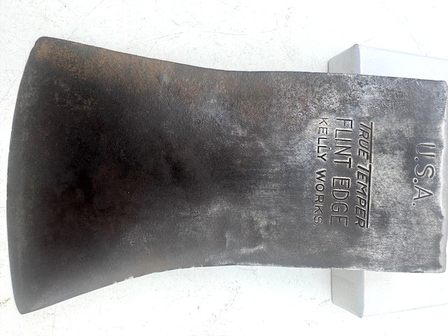 Vintage True Temper FLINT EDGE KELLY WORKS Axe Head 4 lbs Vintage True Temper FLINT EDGE KELLY WORKS Axe Head 4 lbs