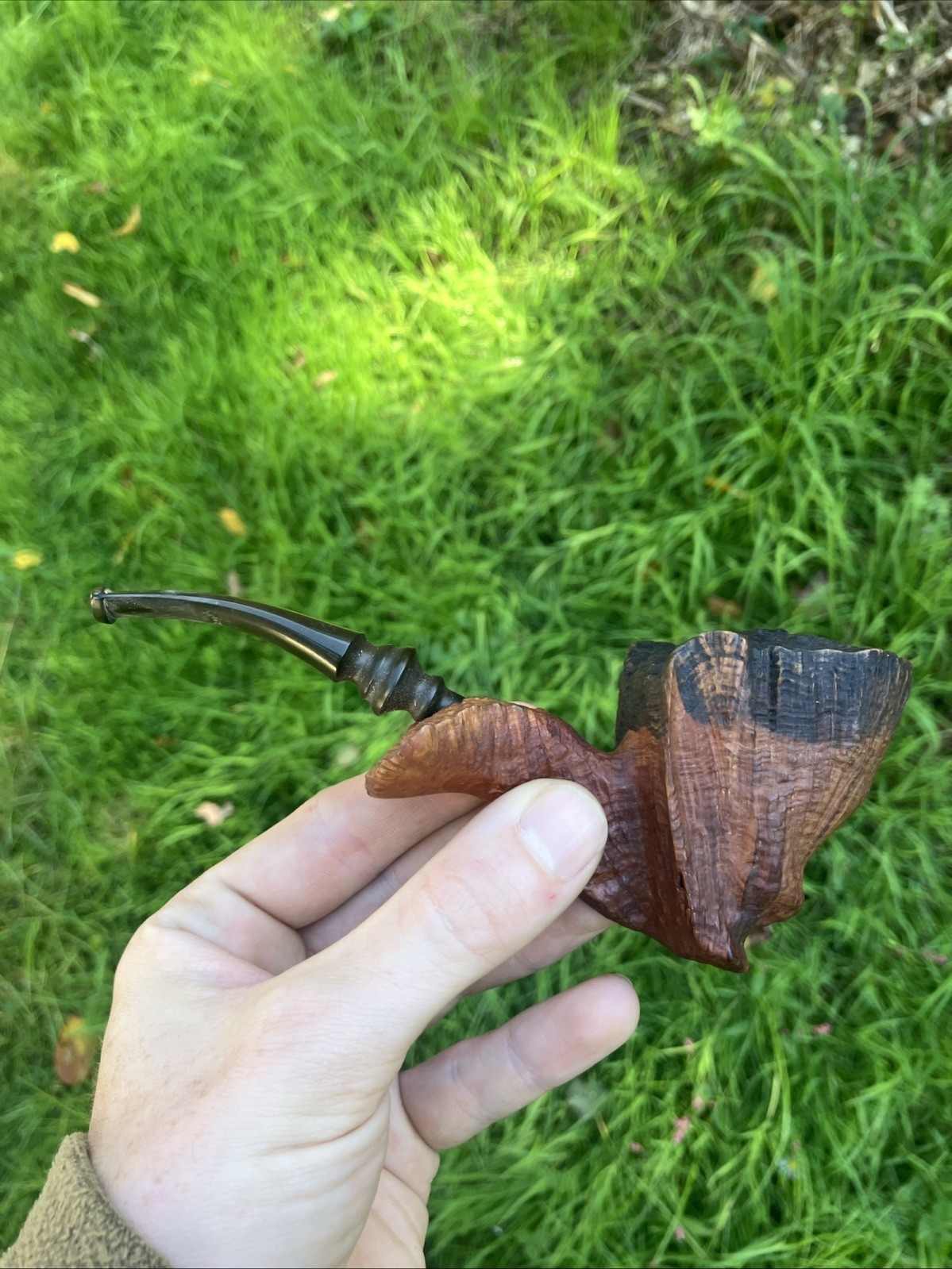 Vintage Erik Nording Freehand Estate Pipe Handmade Danish Briar Tobacco Smoking