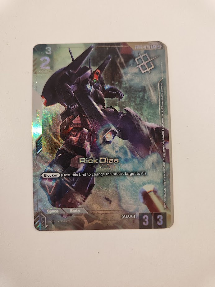 Gundam TCG Card Game - Rick Dias Winner Promo Foil - GD02-079 C+ Gundam TCG Card Game - Rick Dias Winner Promo Foil - GD02-079 C+
