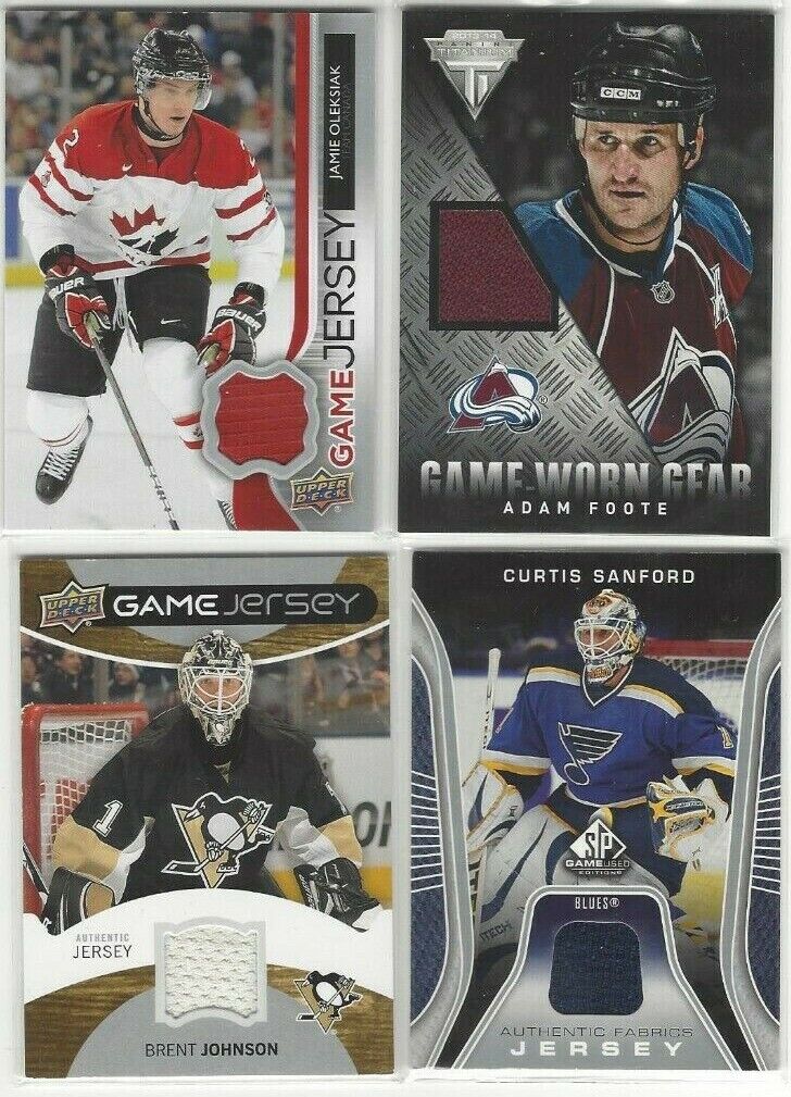  2006-07 SP Game Used Authentic Fabrics #AFCS Curtis Sanford St Louis Blues