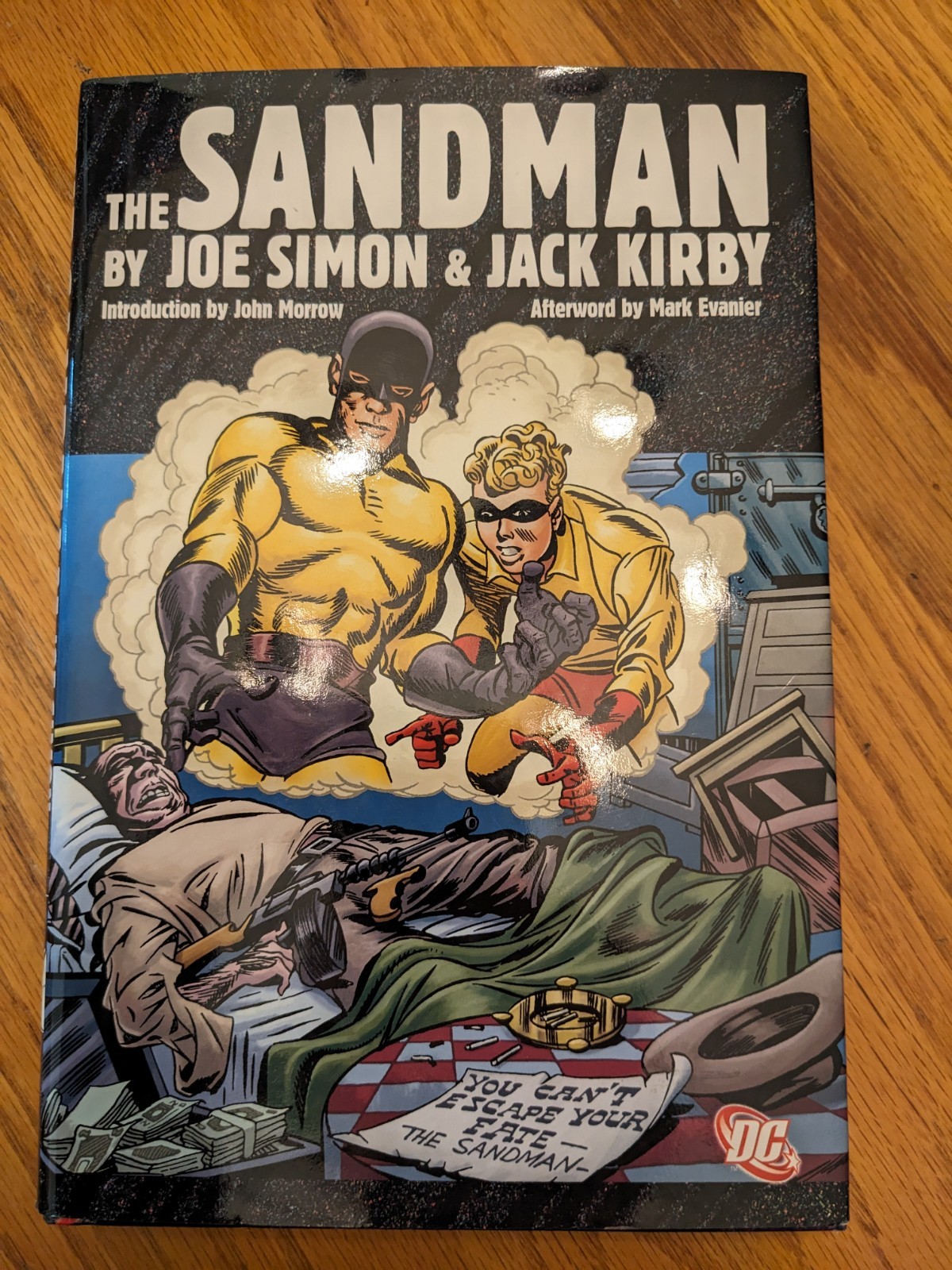 The Sandman by Joe Simon & Jack Kirby Hardcover Graphic Novel DC Kirby Cover The Sandman by Joe Simon & Jack Kirby Hardcover Graphic Novel DC Kirby Cover