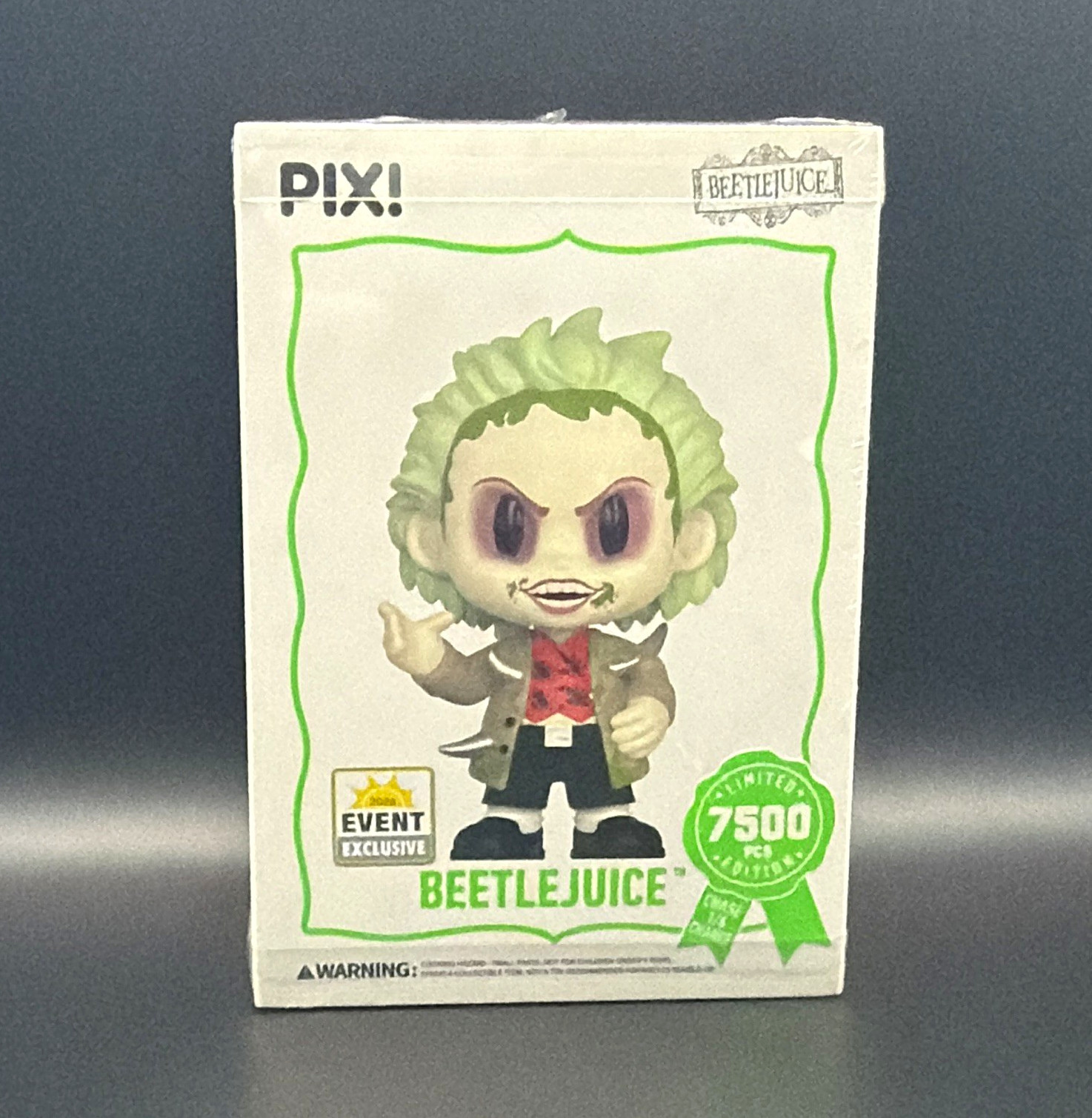 Thrilljoy PIX Beetlejuice Vinyl Figure Event Exclusive Limited Edition LE 7500 Thrilljoy PIX Beetlejuice Vinyl Figure Event Exclusive Limited Edition LE 7500