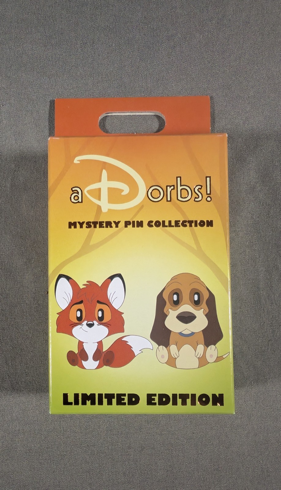 Disney WDI MOG Glendale aDorbs Fox and the Hound 45th 1 Mystery Box Disney WDI MOG Glendale aDorbs Fox and the Hound 45th 1 Mystery Box