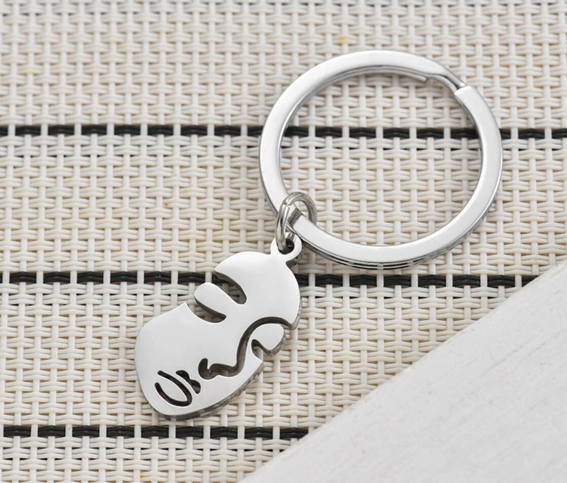 Bulk Personalized beauty face keychain 20PCS per SET Bulk Personalized beauty face keychain 20PCS per SET