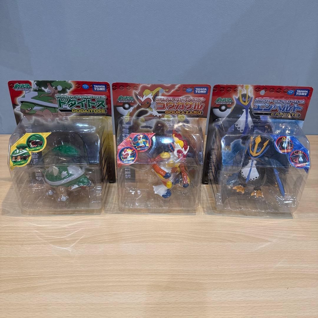 Pokemon Infernape Torterra Empoleon Figure 3pc Set Collectible 15+ Used Pokemon Infernape Torterra Empoleon Figure 3pc Set Collectible 15+ Used