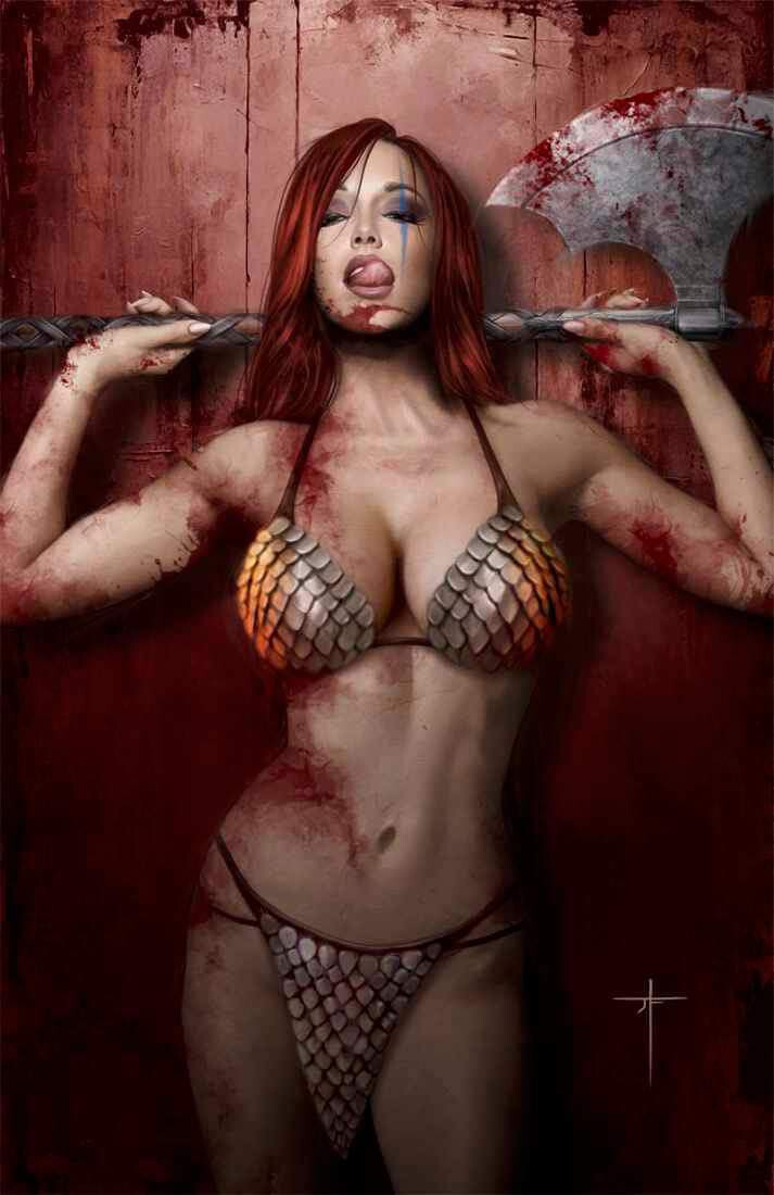 RED SONJA: EMPIRE OF THE DAMNED #1 (JAY FERGUSON EXCLUSIVE VIRGIN VARIANT A) RED SONJA: EMPIRE OF THE DAMNED #1 (JAY FERGUSON EXCLUSIVE VIRGIN VARIANT A)