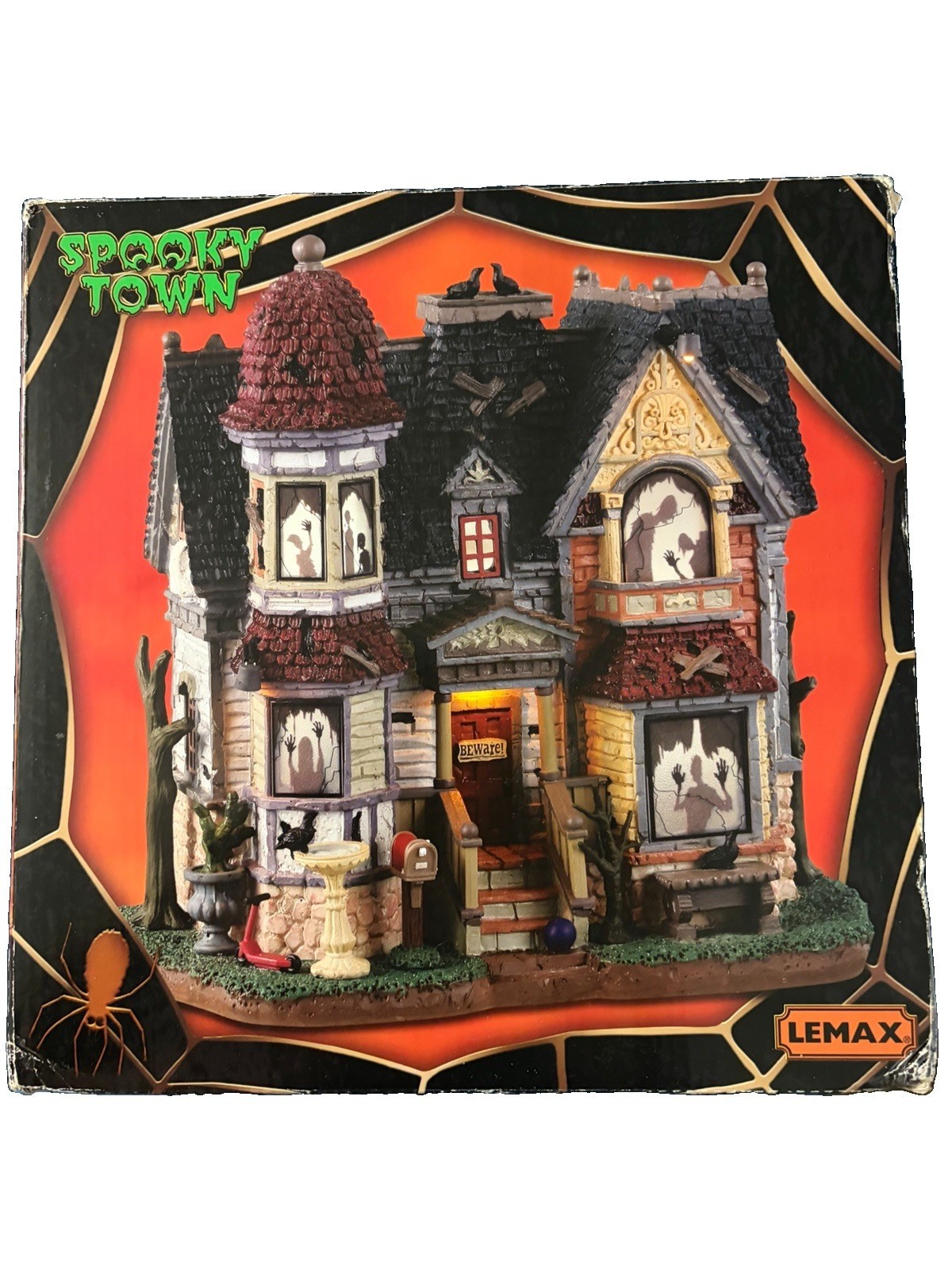 LEMAX HALLOWEEN Spooky Town LED Lighted HOUSE OF SHADOWS #35004 Local Pickup Onl LEMAX HALLOWEEN Spooky Town LED Lighted HOUSE OF SHADOWS #35004 Local Pickup Onl