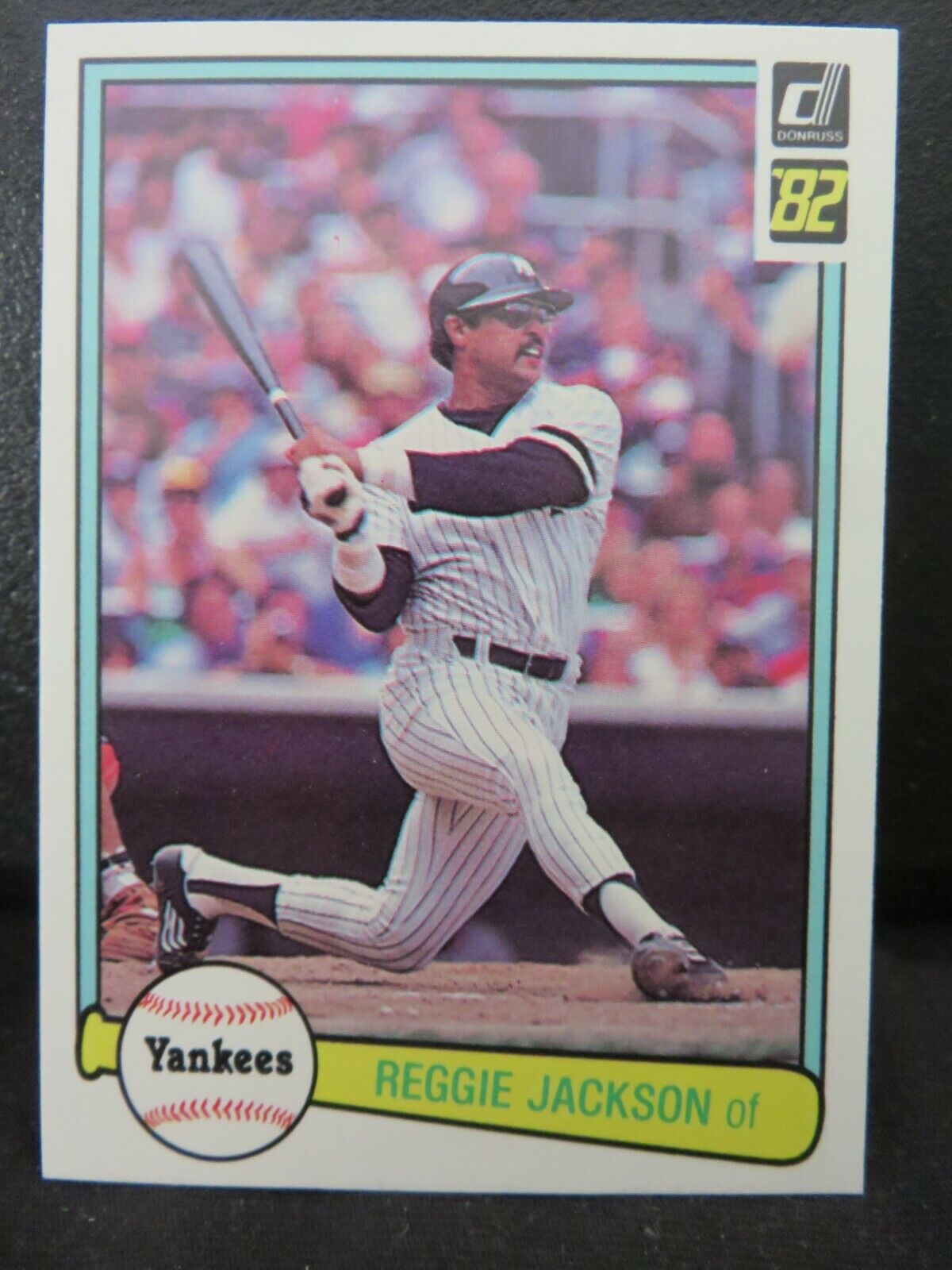 1982 Donruss Baseball Card. \'Set Break\' HOF Reggie Jackson #535 Yankees NM/MT
