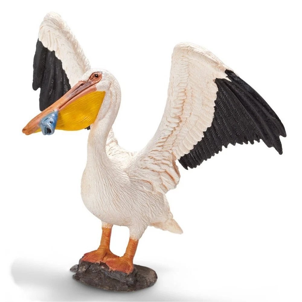 NEW Schleich 14673 Bird Pelican RETIRED wild life figurine animal replica toy NEW Schleich 14673 Bird Pelican RETIRED wild life figurine animal replica toy