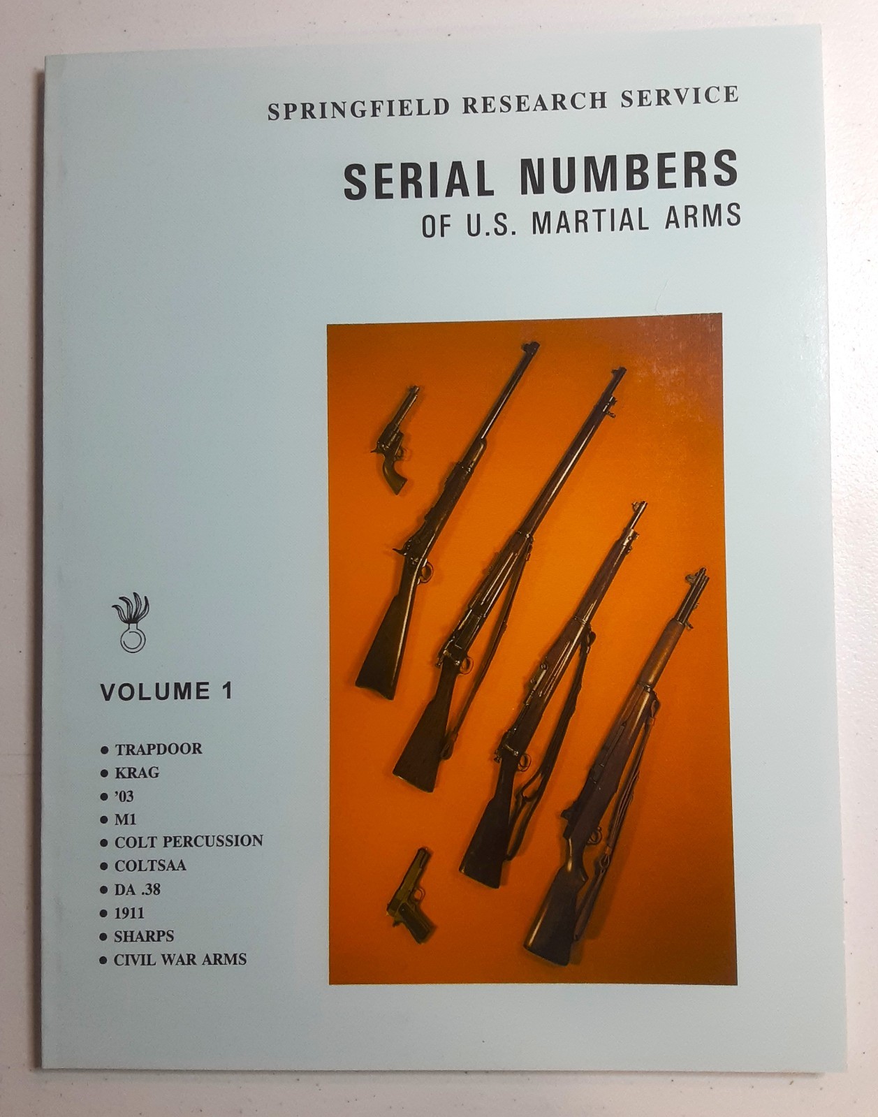 Springfield Research Service Volumes 1 & 3 Antique Gun Serial Numbers Springfield Research Service Volumes 1 & 3 Antique Gun Serial Numbers