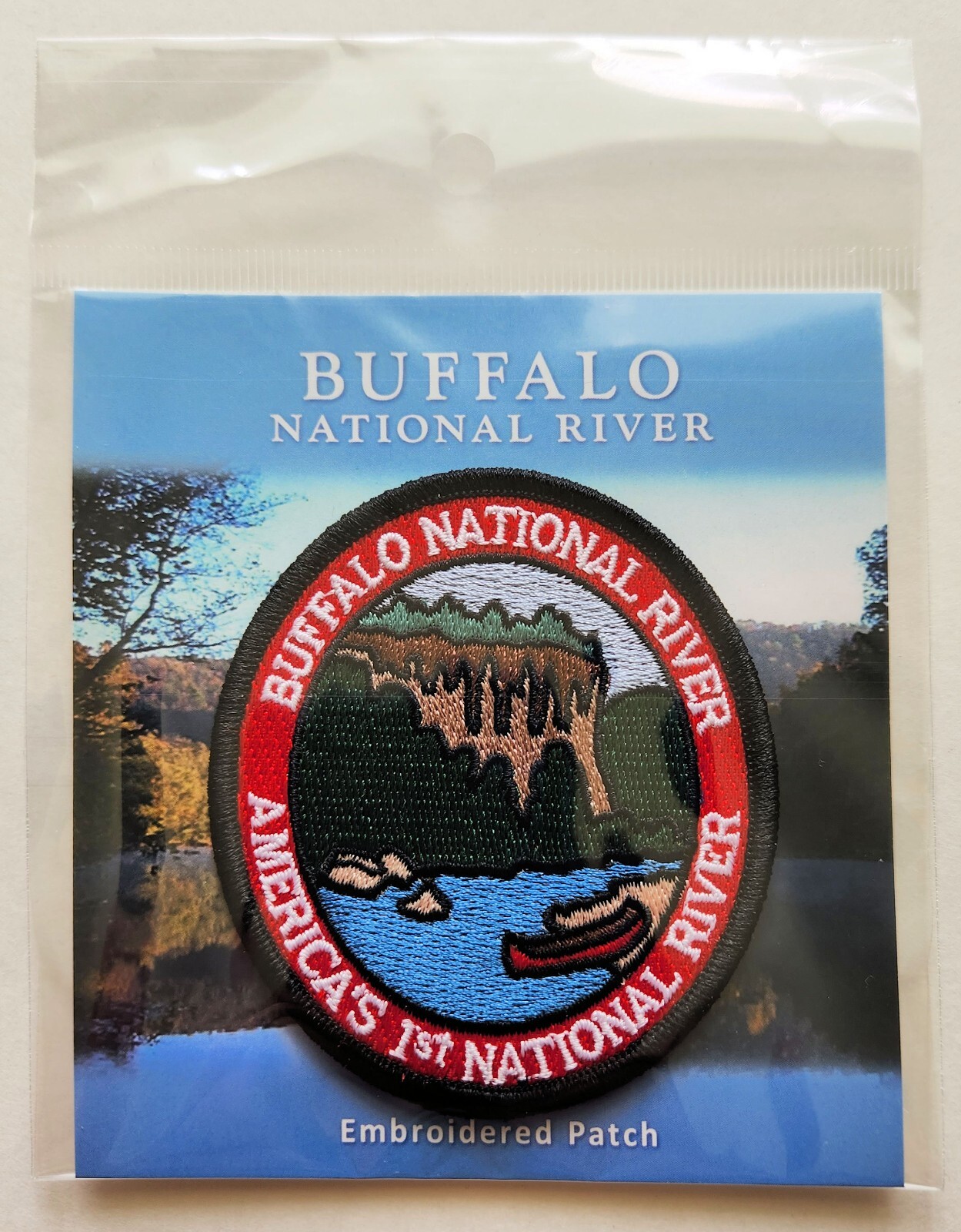 BUFFALO NATIONAL RIVER ARKANSAS PATCH - AMERICA'S FIRST NATIONAL RIVER BUFFALO NATIONAL RIVER ARKANSAS PATCH - AMERICA'S FIRST NATIONAL RIVER