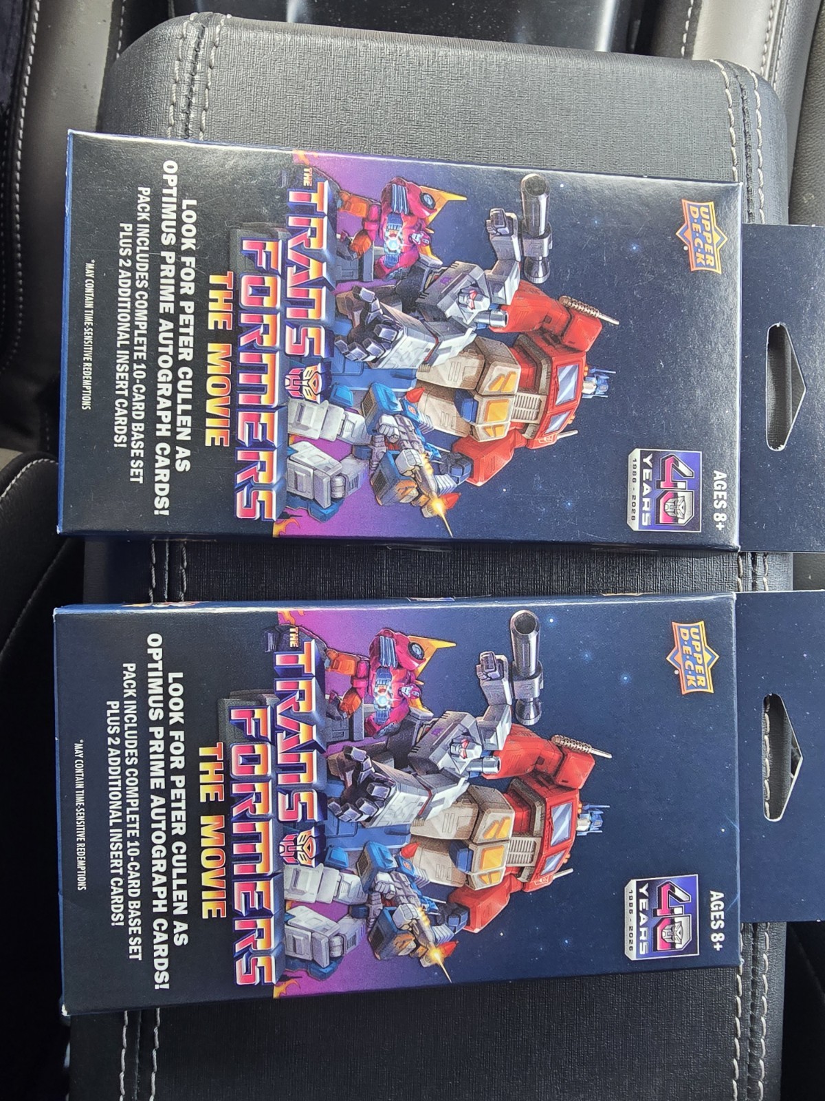 2026 Upper Deck Transformers The Movie Special Edition Hanger Box Sealed Set (2) 2026 Upper Deck Transformers The Movie Special Edition Hanger Box Sealed Set (2)